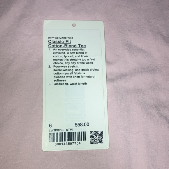 LULULEMON!! super cute pink t shirt - Picture 6 of 6